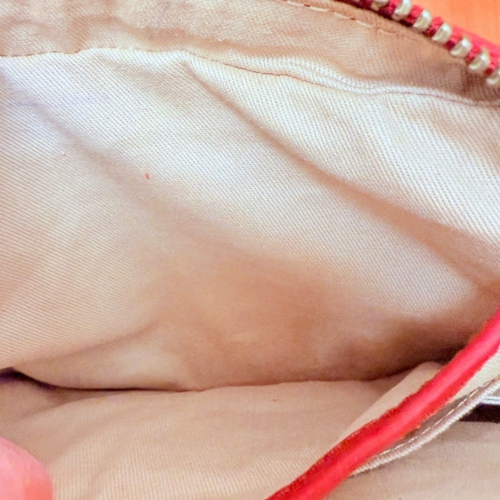 Lucky Brand Kyle Fringed Red Crossbody - Picture 10 of 10